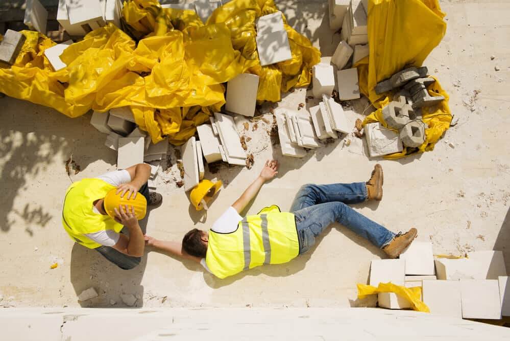 Responsibility for fall accidents at construction sites