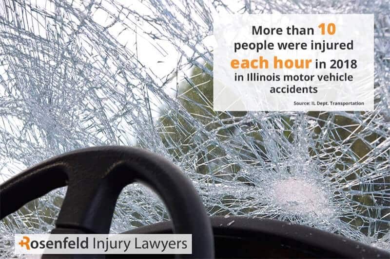 More Than 10 People Injured Each Hour in Illinois car Accidents | Chicago Car Accident Lawyer