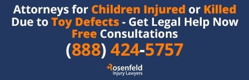 child injury defective toy lawyer