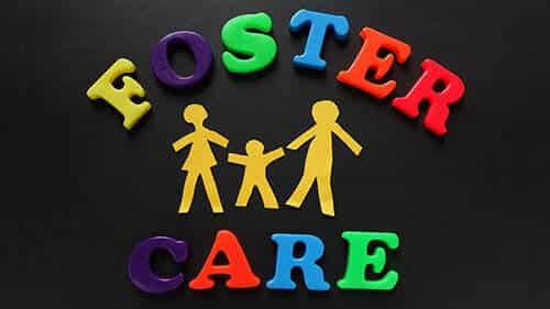 Foster Care Spelled Magnets