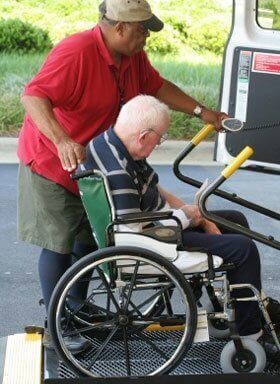 Chicago handicapped transport accident