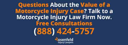 Motorcycle Accident Case Values