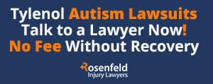 law firm for tylenol autism lawsuit
