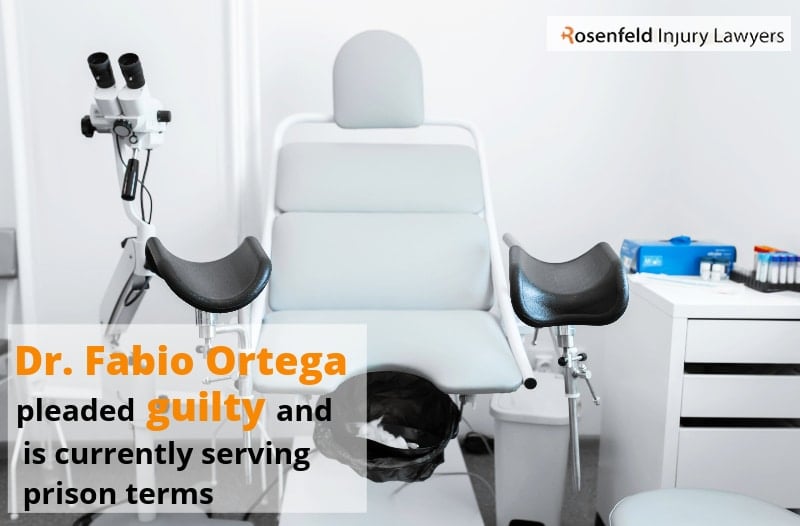 Dr. Fabio Ortega pleaded guilty and is currently serving prison terms